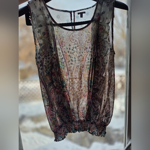 Colorful Paisley Patterned Fabric - Picture 2 of 7